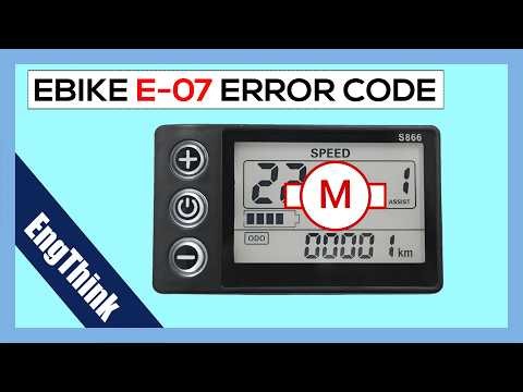 Don't Pay for Repairs! Fix Your Ebike Error E-07 For FREE #ebike #ebiketips #ebikerepair #S866