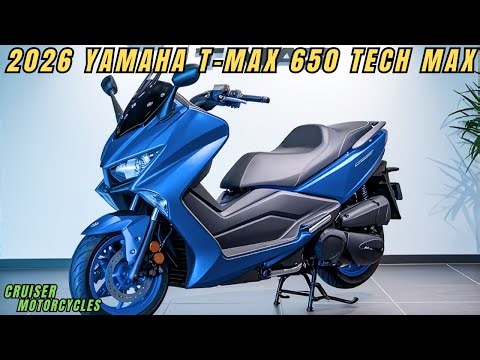 2026 YAMAHA T-MAX 650 Tech MAX | The Ultimate Luxury Maxi-Scooter Engine, Features, Specs & Price