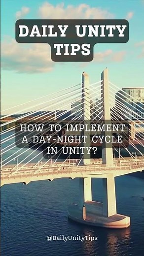 How to implement a day-night cycle in unity? #gamedevelopment #unity3d #programming #gamedesign