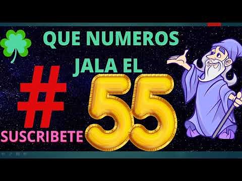 QUE NUMEROS JUGAR CUANDO SALE EL 55 NUMEROS DE LA JALADERA