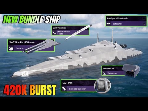 Pan Spatial Sawtooth - New Battleship 🔥 Review & Gameplay - Modern Warships