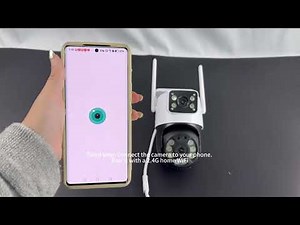 icam365 AJ29 Dual lens Outdoor Camera Installation Guide step by step setup