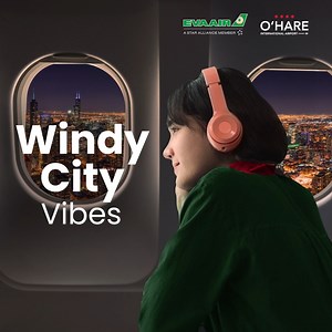 Immerse yourself in the sounds of Chicago. When you fly with EVA AIR, we keep your trip in a high note the moment you step foot in the cabin. Learn more about our Chicago flights. Book a flight at www.evaair.com/en-ph today! Fly to and from Chicago O'Hare International Airport. #WeAreEVAAIR | EVA Airways Corp. 長榮航空