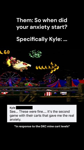 165K views · 2.5K reactions | And this was a childrens game?? #dkc #Nintendo #anxiety | Professor Sport Mode | Facebook