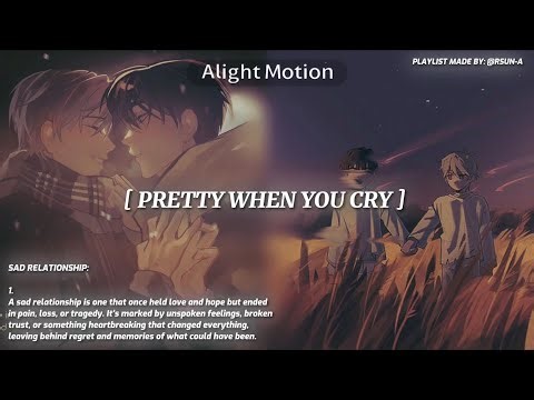 sad/ship edit audios + timestaps