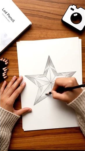 Drawing a Realistic Nether Star in 8 Seconds! ✏️✨