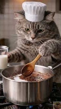 Chef Cat’s Secret Spoonful Cake Recipe! 🐾🍰