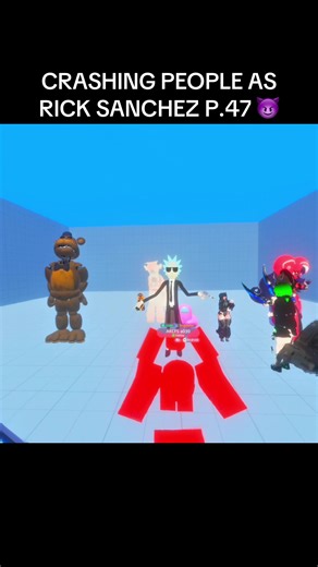 VRChat Crashing people as Rick Sanchez P.47 😈| Quest & PC Compatible #creatorsearchinsights #vrchat #fyp #viral #vrchatcommunity