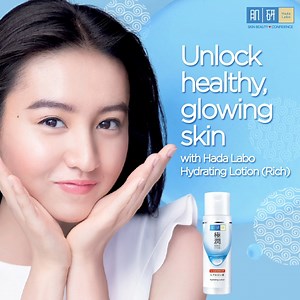 Elevate your skin care routine with Hada Labo Hydrating Lotion (Rich) and unveil the secret to healthy, radiant skin. Give your skin the care that it deserves with Hada Labo! #HadaLabo #Skincare #Antiaging #youthfulskin | MY Hada Labo