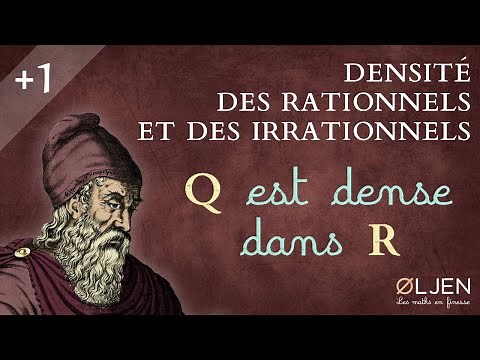[EM#14] Density of Q and R\\Q in R (Proof)