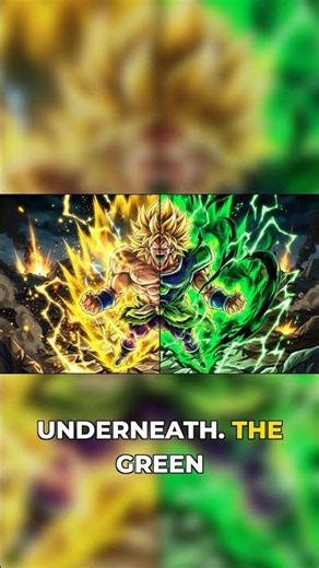 How Broly Stacks TWO Power-Ups at Once 🔥 #anime #powerup #shorts