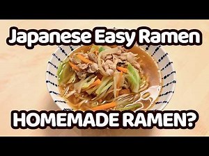 A Must-Try Easy Homemade Ramen Noodles Recipe: NIKU YASAI RAMEN