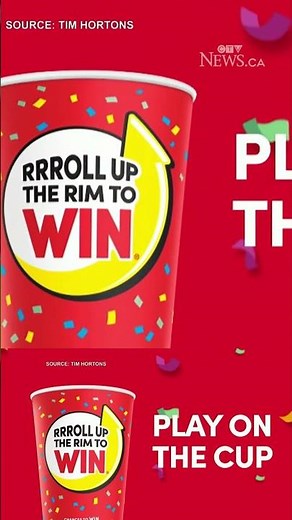 Tim Hortons brings back the cups for Roll Up to Win contest