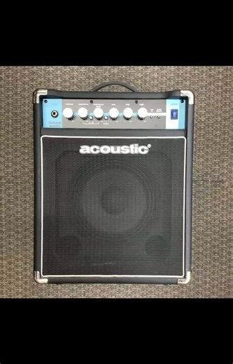 Pawn Express on Instagram: "Acoustic B25C 1x8 25W Bass Combo Amp With Tilt-Back Cab Black -$70"