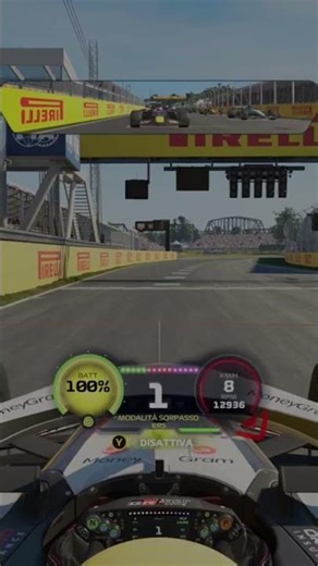 F1 25 canada partenza #short