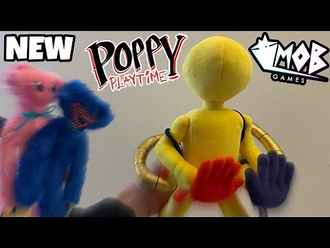 THE OFFICIAL PLAYER PLUSH IS FINALLY HERE!!! Poppy Playtime Plush Unboxing & Review