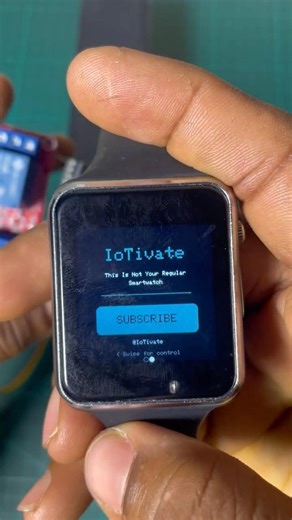 Apple Watch Can’t Do This 🤯 (DIY Smartwatch Challenge #1) #smartwatch #codeflow #coding #developer