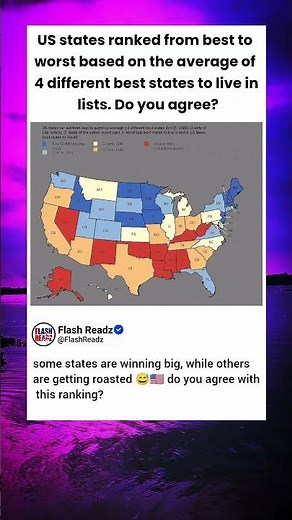 best states to live in ranked 🇺🇸 | usa state ranking from best to worst