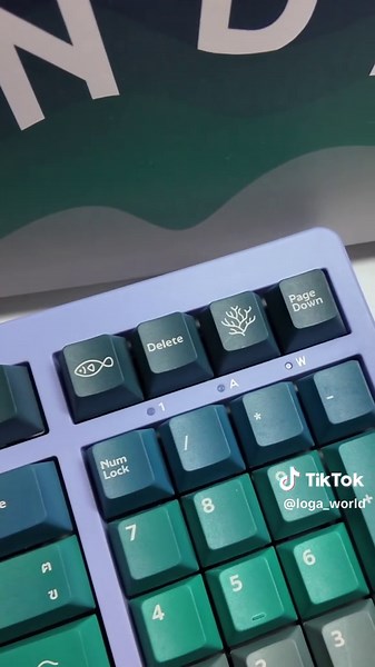 คีย์แคปเซตใหม่ของ LOGA ในธีมชายฝั่ง ANDAMAN