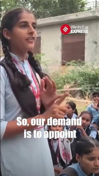 Rajasthan School Students Demand More Teachers, Authorities Agree