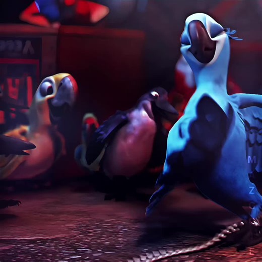 Rio Animation Edit with Blue Sky Aesthetic