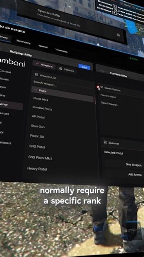 Fivem Spawning Weapons on the biggest Server 💀