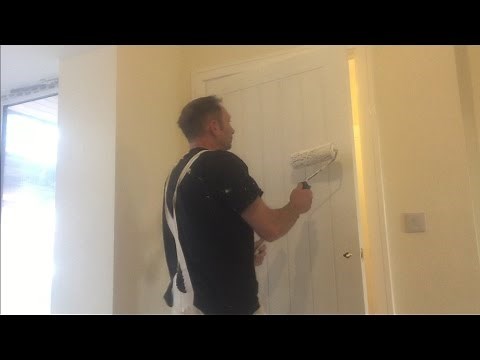 How to paint a door in waterbased gloss