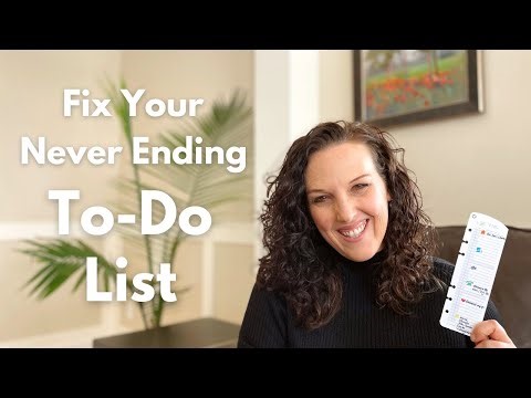 Fix Your Never Ending To-Do List