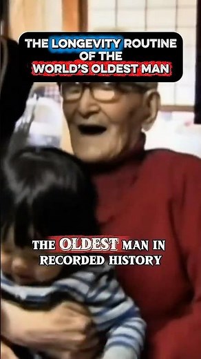 The Daily Routine of the Oldest Man in the World