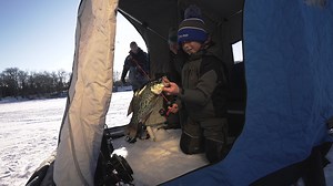 The Fish Trap line by Clam Outdoors is packed full of features for ice anglers to stay mobile, comfortable and warm on the ice this winter. With a wide variety of Fish Trap models, there is something for every ice angler. Learn more about the full line of Fish Traps today and check the shelters out at retailers and online. | Clam Outdoors