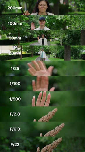 Camera settings