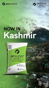 Launching a cement specially developed for Kashmir, to build a stronger today and an even stronger tomorrow. A new dawn for a strong-rooted Kashmir begins now! https://www.jkcement.com/grey-cement/jk-super-cement-ppc/jk-super-opc-43/?utm_source=FB_GreaterKashmir&utm_medium=video&utm_campaign=NativeNews_KashmirLaunch_12Aug2025 | Greater Kashmir