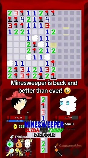 Minesweeper Ultra Turbo Deluxe is AWESOME!!! 🥹🚩💣 #frutigeraero #gaming #nostalgia #windows