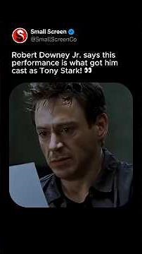 This Film Changed RDJ’s Career 👀🎬