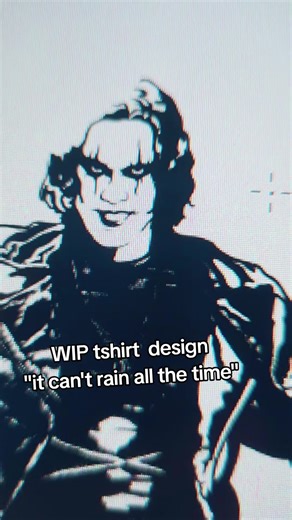 Screen Printing T-Shirt Design Inspired by Brandon Lee