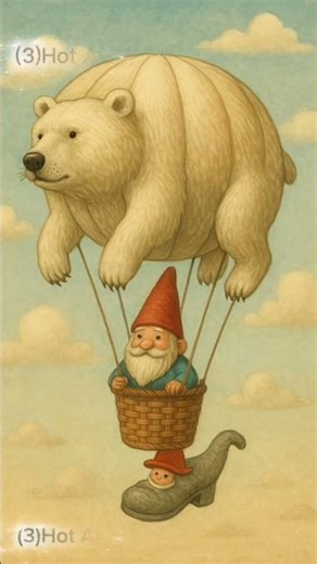 Who Wins? Howler Chowder vs Hotdog Dog vs Hot Air Polar Bear Balloon | Brainbite #funny #brainrot