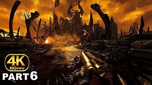 DOOM 4K Gameplay Walkthrough Part 6 - DOOM 2016 PC 4K 60fps