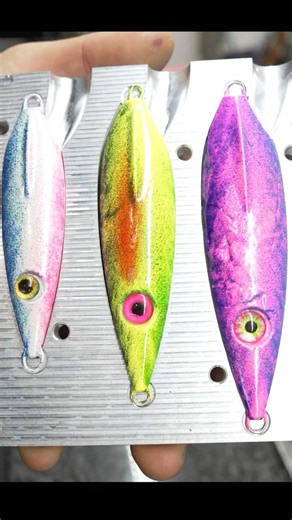 Bugmolds L1151 DIY Flutter slow pitch jig fishing lure bait