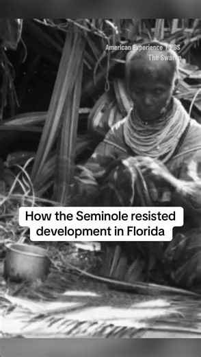 As development of the Everglades destroyed their planting grounds and fish and game disappeared, the Seminole did their best to adapt—holding fast to their identity even as the environment that had sustained it was systematically dismantled. #IndigenousPeoplesDay #Everglades #Florida #Seminole #History