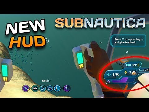 Subnautica NEW HUD Overlay concept - New data bank entries! | Subnautica News #86