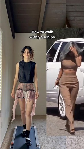 How to walk using your hips!😏💃🏻 #hips #walkingvideo #kendaljenner #modelwalk
