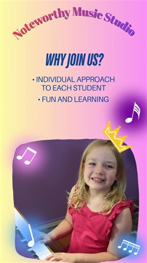 Noteworthy Music Studio - Piano Lessons