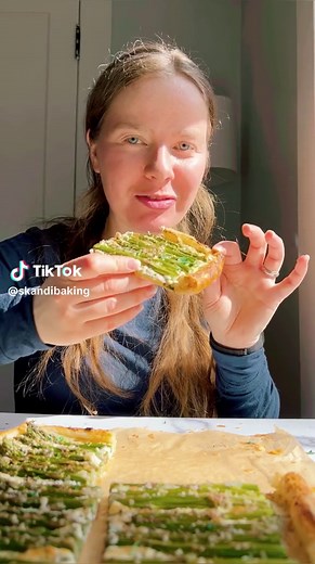 Delicious Asparagus Tart Recipe for Spring | Ricotta & Lemon Mixture