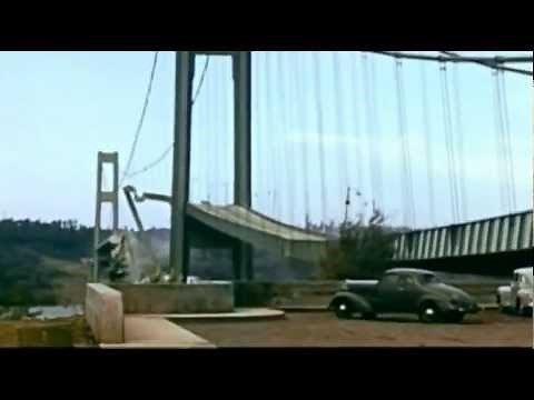 Tacoma Narrows Bridge Collapse.