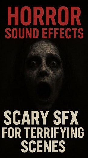 Horror Sound Effects | Scary SFX for Terrifying Scenes