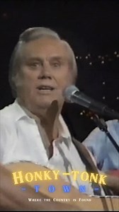 George Jones One Woman Man (Live) | Honkytonktown