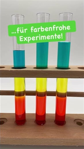 Experimente mit Reagenzgläsern