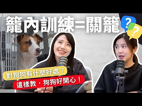 籠內訓練這樣教，狗狗最開心！有可愛狗狗示範唷！#狗 #寵物訓練 #生活
