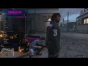 I mess around with Explosive mod menu for gta 5 online