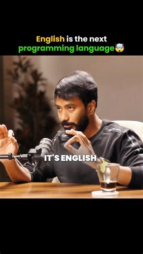 ENGLISH IS THE NEXT PROGRAMMING LANGUAGE🤯 @vaibhavsisinty